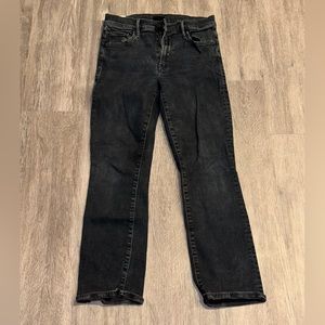 MOTHER The Insider black denim